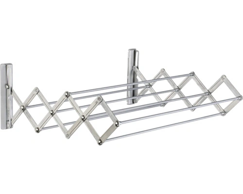 JUWEL Wandtrockner Ruck Zuck 120 cm – Trockenlänge 8 m Silber