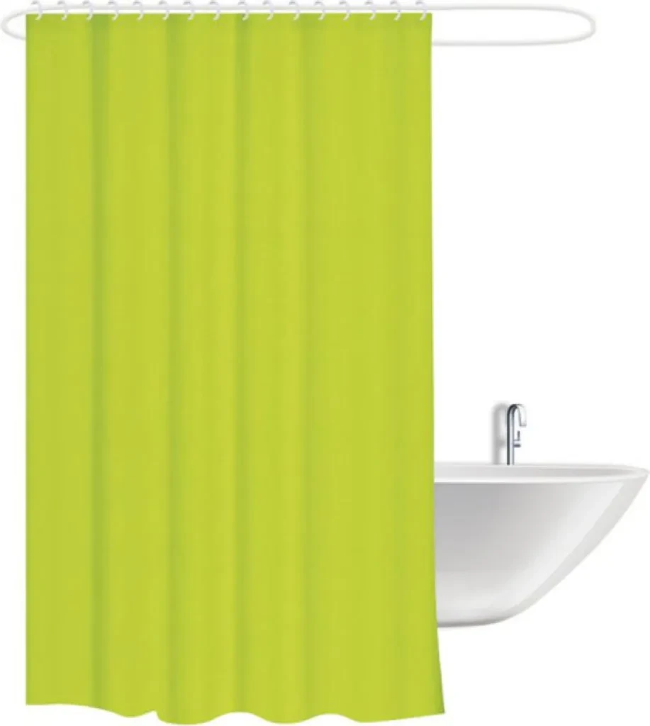 JedBesetzt - Duschvorhang aus PEVA – schimmelresistent – inkl. 12 Haken – wasserabweisend – 180 cm